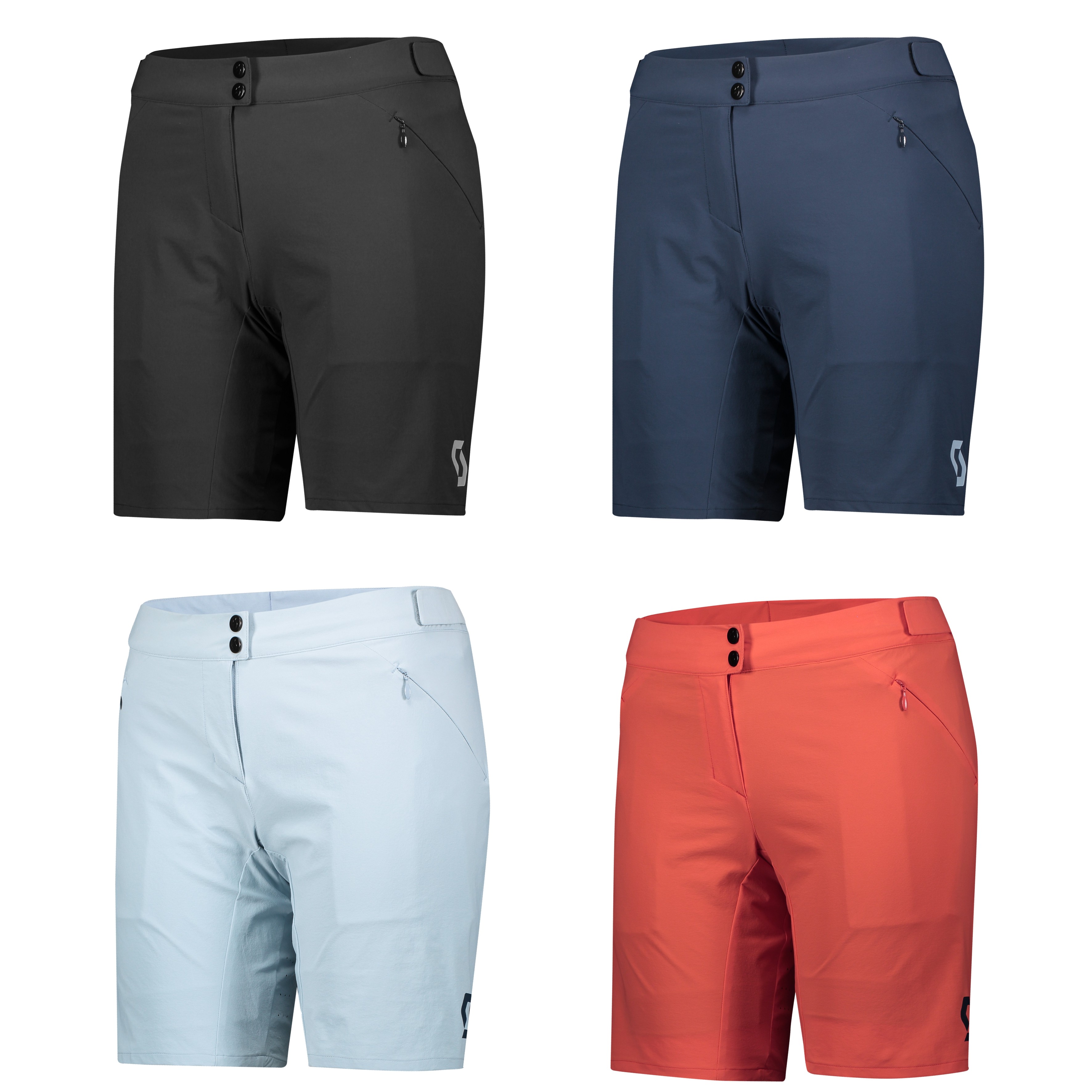 Scott SHORTS W's ENDURANCE - Bike Shorts mit Innenhose für Damen
